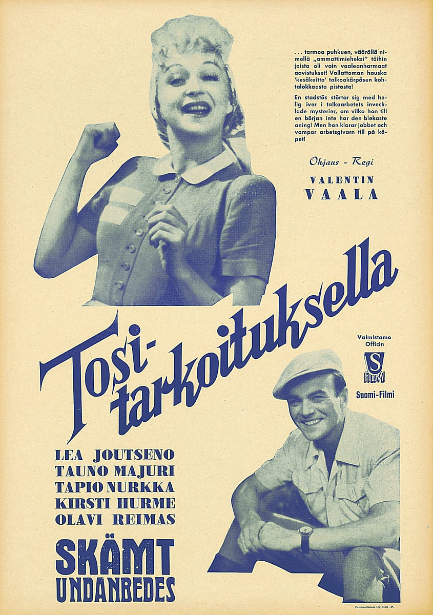 постер Tositarkoituksella